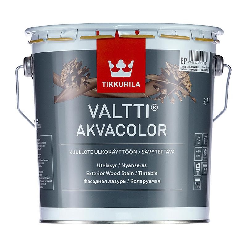 

Антисептик Tikkurila Valtti Akvacolor EP 2.7 л, Неокрашенный