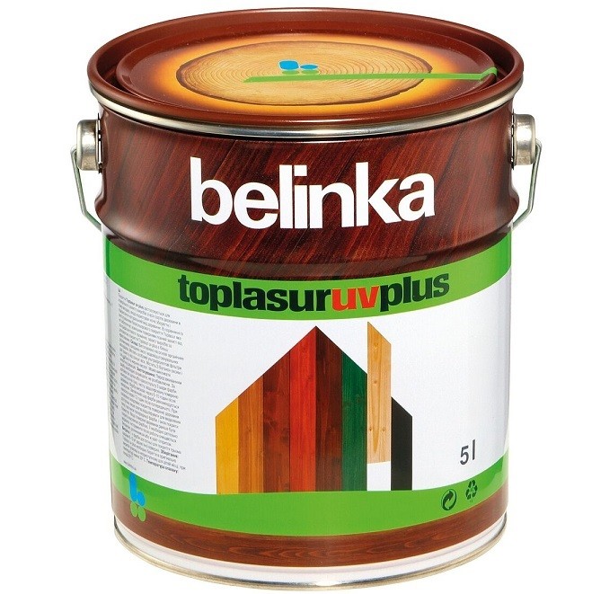 

Пропитка для древесины Belinka Toplasur UV Plus 5 л, Бесцветный