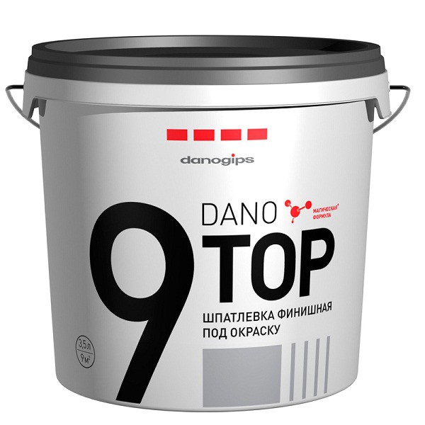 Купить Шпатлевка финишная Danogips Dano Top 9 3.5 л