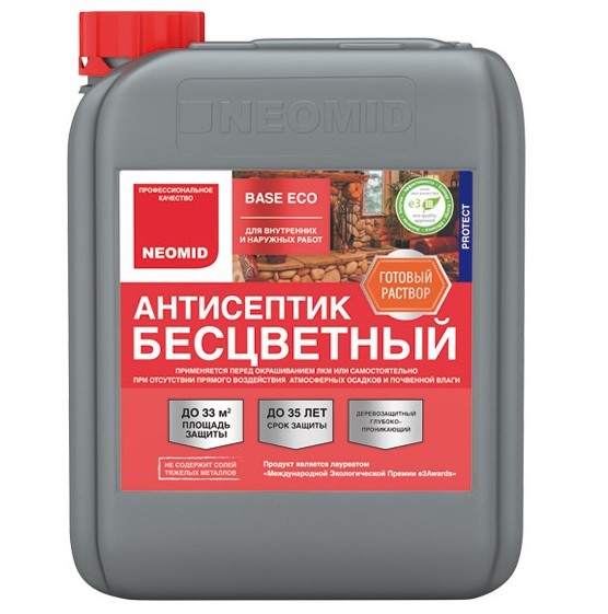 

Антисептик универсальный Neomid Base Eco 10 л, Бесцветный