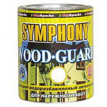 

Антисептик кроющий Symphony Wood Guard VVA 0.9 л, Неокрашенный