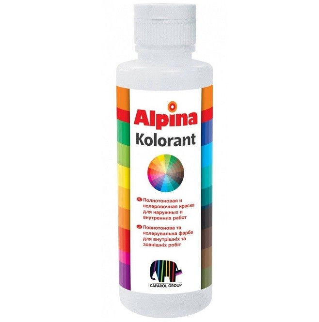 Колер-краска Alpina Kolorant Weiss белая 0.5 л