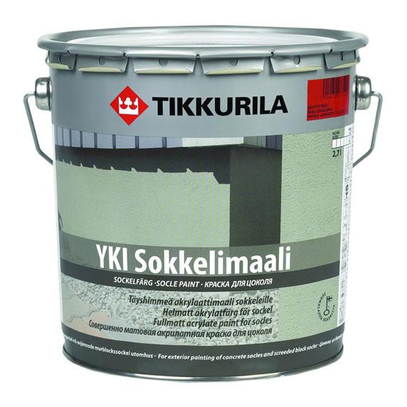 Купить Краска фасадная Tikkurila Yki C 2.7 л