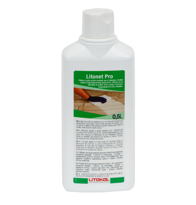 

Очиститель Litokol Litonet Pro 0.5 л, Желтый