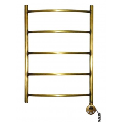 

Полотенцесушитель электрический Domoterm Калипсо бронза П5 500х500 мм правое подключение, Бронзовый