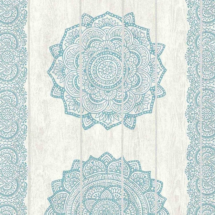 

Обои виниловые на флизелиновой основе AS Creation Boho Love 36462-4, Голубой