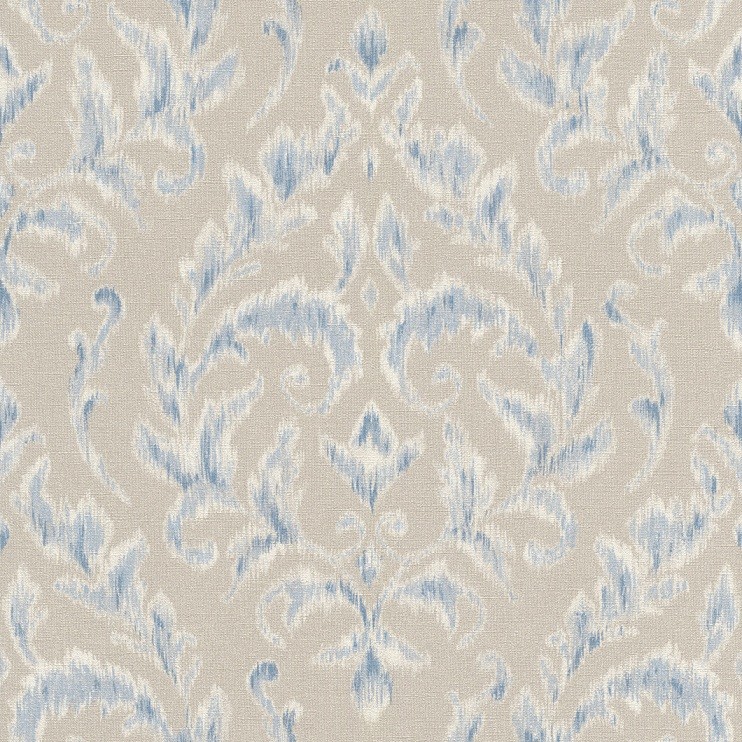 

Обои виниловые на флизелиновой основе Rasch Florentine ll 449938, Синий