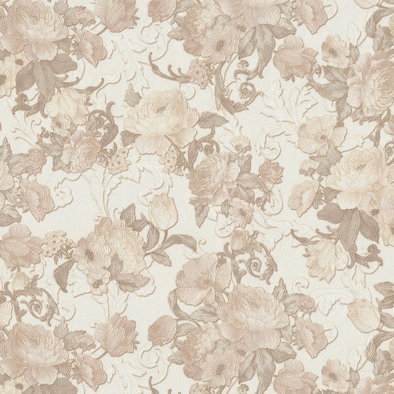 

Обои виниловые на флизелиновой основе Victoria Stenova Антуанетта мотив 998242, Бежевый