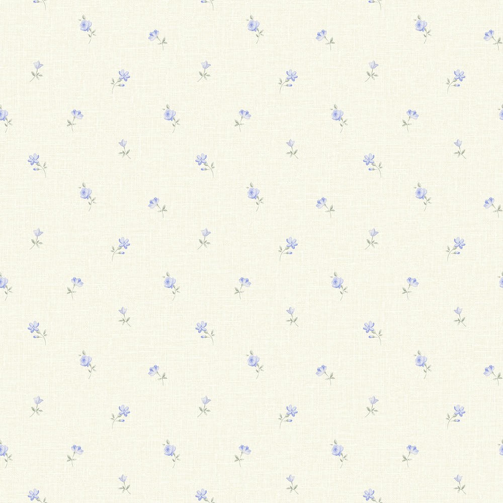 

Обои виниловые на флизелиновой основе Grandeco Little Florals 3304 LF, Белый