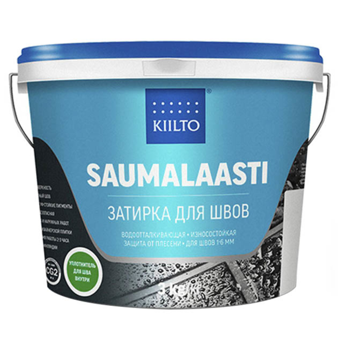 

Затирка Kiilto Saumalaasti 040 серая 10 кг, Серый