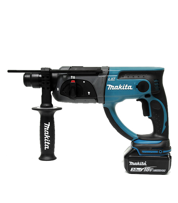 Перфоратор аккумуляторный Makita DHR202RF 18 Вт 1.9 Дж 18В 3Ач Li-Ion SDS+