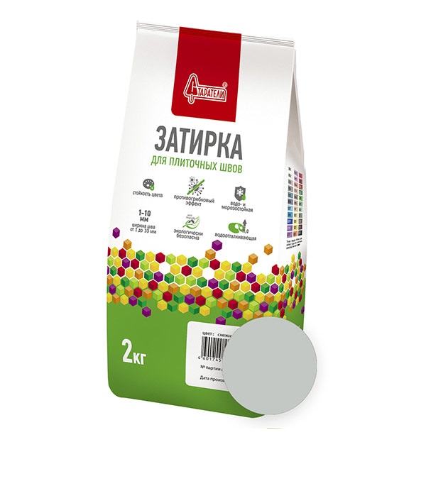

Затирка Старатели 003 дымчато-серая 2 кг, Серый