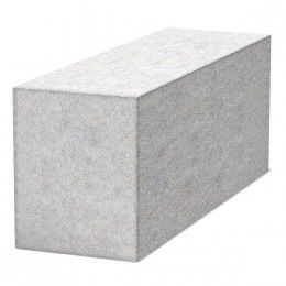 Купить Блок из ячеистого бетона Калужский газобетон D500 В 2.5 газосиликатный 625х250х400 мм