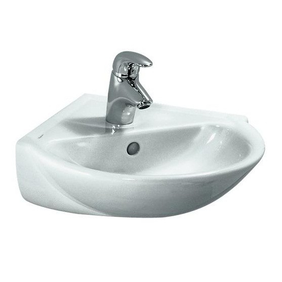

Раковина угловая Laufen Pro B 8.1695.6.000.104.1 350х350 мм, Белый