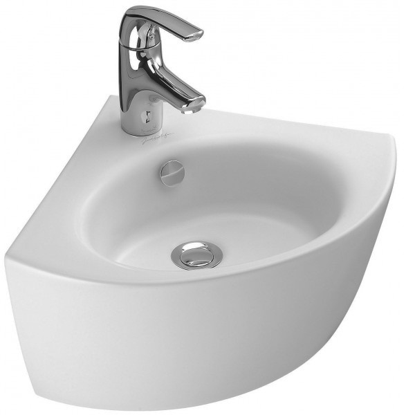 

Раковина угловая Jacob Delafon Ove E1566-00 350х350 мм, Белый