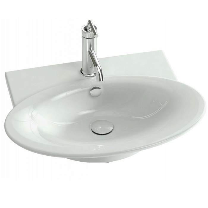 

Раковина подвесная Jacob Delafon Presqu’ile E4438-00 600х460 мм, Белый