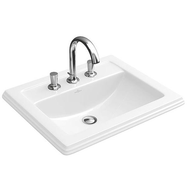 

Раковина встраиваемая Villeroy & Boch Hommage 710263R1 Альпин 630х525 мм, Белый