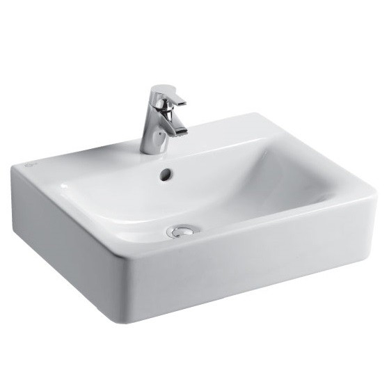 

Раковина Ideal Standard Connect Cube E794501 600х460 мм, Белый