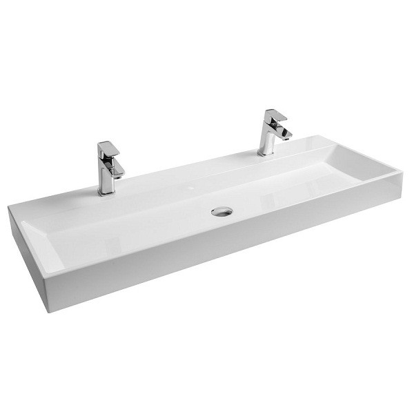 

Раковина накладная Ravak Natural Duo 1200 XJO01212000 1200х450 мм, Белый