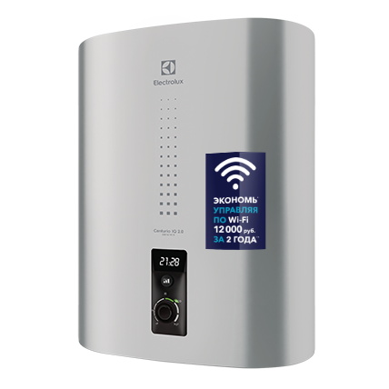 

Водонагреватель Electrolux EWH 30 Centurio IQ 2.0 Silver накопительный электрический, Серебристый