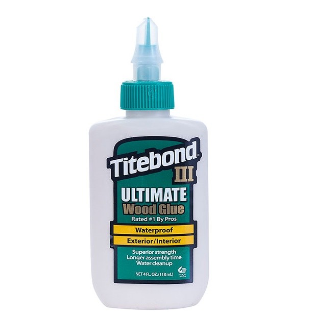 Клей столярный Titebond Ulimate III Wood Glue повышенной влагостойкости 118 мл