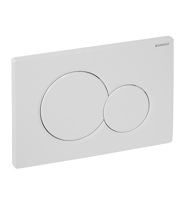 

Клавиша смыва Geberit Sigma01 белая для инсталляций Платтенбау Sigma, Белый