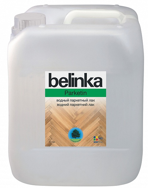 Belinka Parketin, 5 л, Лак для дерева полуматовый