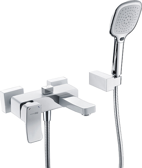 

Смеситель для ванны с душем Wasserkraft Aller 1061 White