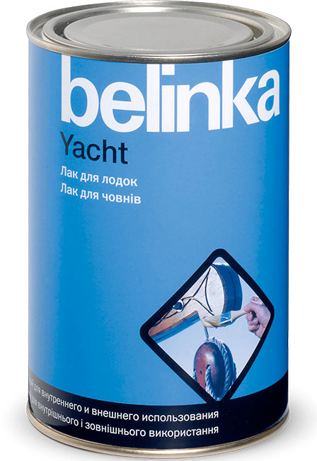 Belinka Yacht, 0.9 л, Лак лодочный полуматовый