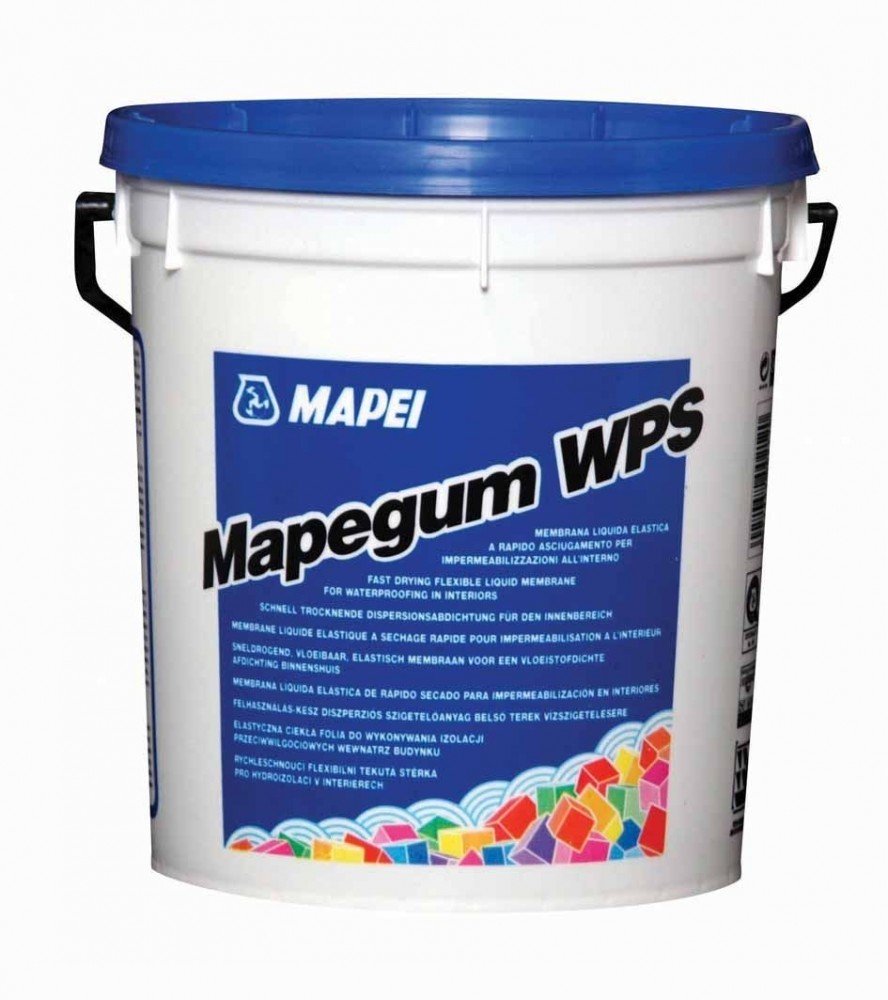 Mapei Mapegum WPS 5 кг Гидроизоляционный состав однокомпонентный 3040₽