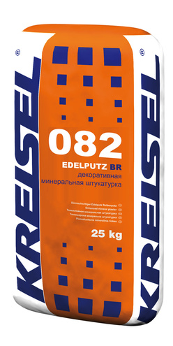 

Kreisel Edelputz BR 082, 25 кг, Штукатурка декоративная минеральная, Под колеровку