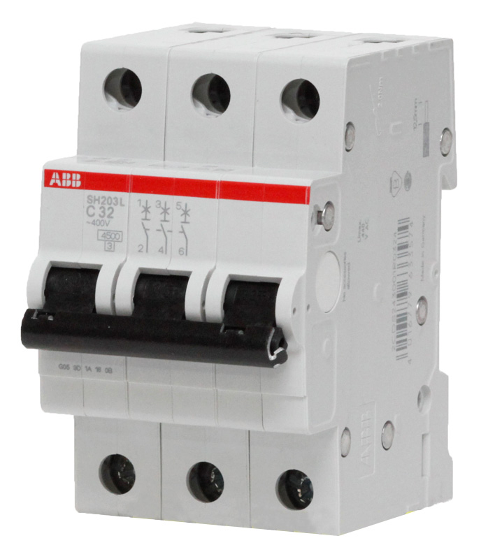 

3P ABB SH203L, 50А, C, Выключатель автоматический