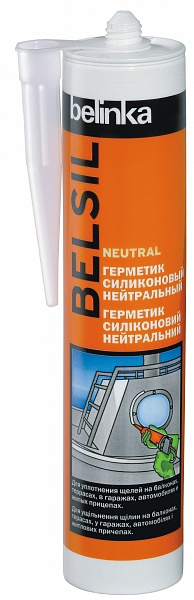 Belinka Belsil Neutral, 280 мл, Герметик силиконовый прозрачный