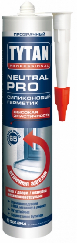 Tytan Neutral PRO, 310 мл, Герметик силиконовый