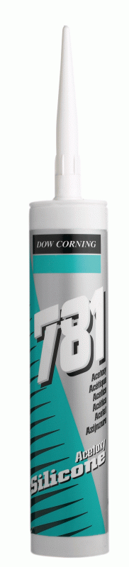 Dow Corning 781, 310 мл, Герметик силиконовый белый
