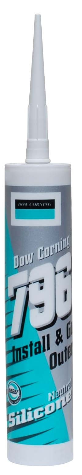 Dow Corning 796, 310 мл, Герметик силиконовый белый
