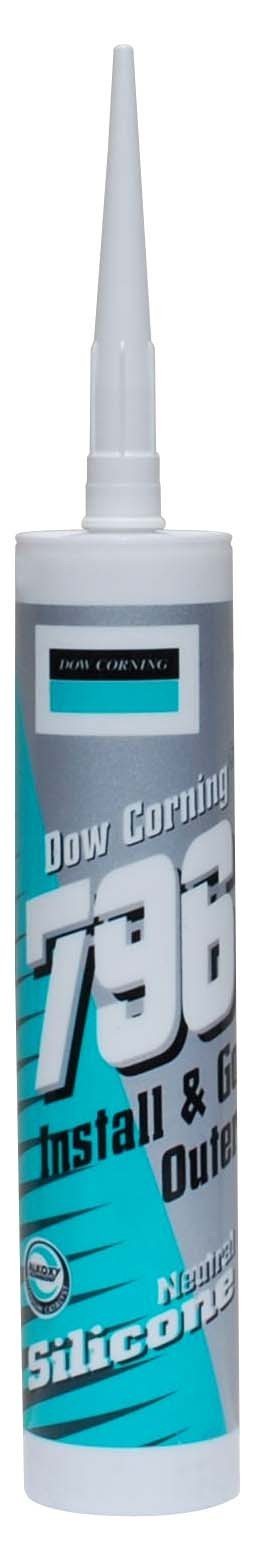 Dow Corning 796, 310 мл, Герметик силиконовый серый