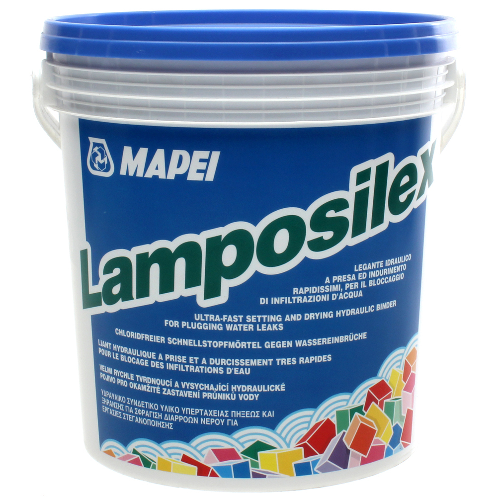 Купить Гидроизоляционный состав однокомпонентный Mapei Lamposilex 5 кг