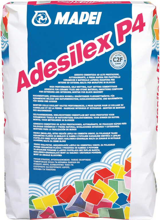 Mapei Adesilex P4, 25 кг, Клей для плитки
