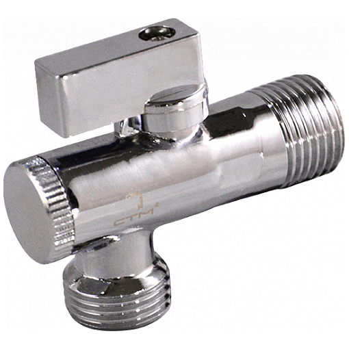 

Кран шаровой СТМ CAFR1212 1/2х1/2 дюйма угловой с фильтром и отражателем, Серебристый