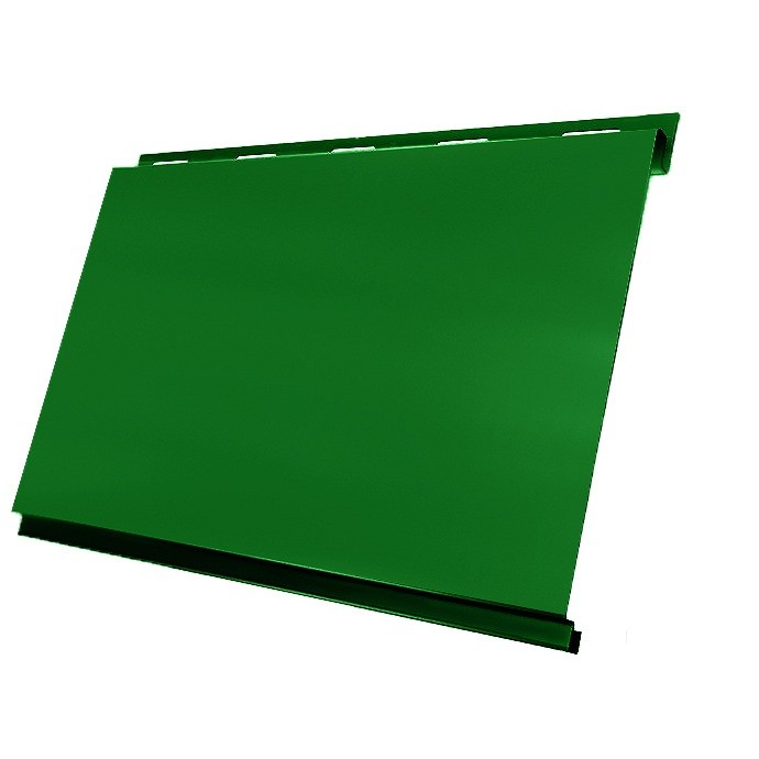 

Сайдинг Grand Line Optima Вертикаль Pe 0.45 мм Ral 6029 резка, Зеленый