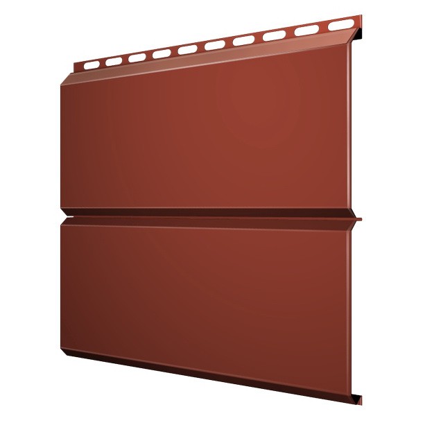 

Сайдинг Grand Line Экобрус Velur20 Ral 8004 резка, Красный