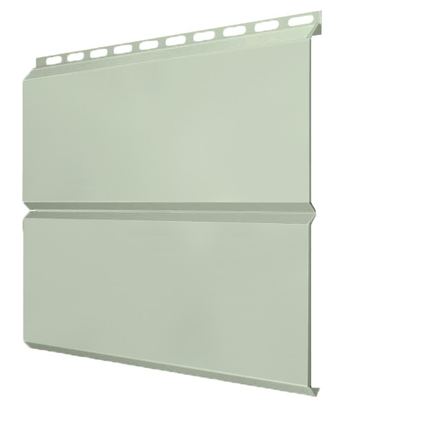 

Сайдинг Grand Line Optima Экобрус Satin 0.5 мм Ral 9002 резка, Серый