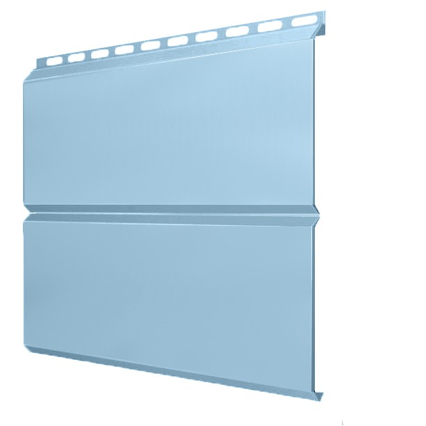 

Сайдинг Grand Line Optima Экобрус Satin 0.5 мм Ral 5024 резка, Голубой