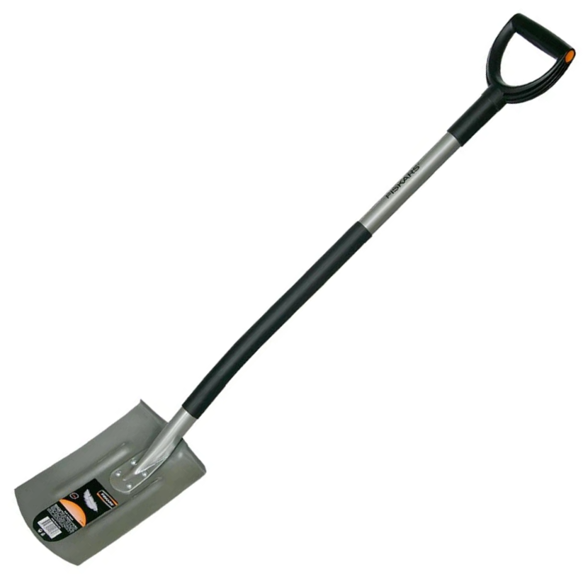 

Fiskars 131500, Лопата совковая с закругленным лезвием облегченная