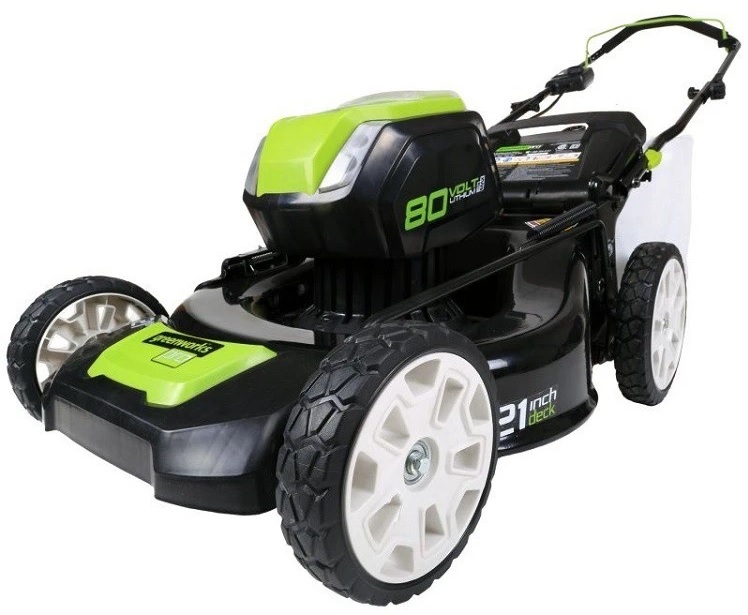 

Greenworks GD80LM53, Газонокосилка аккумуляторная