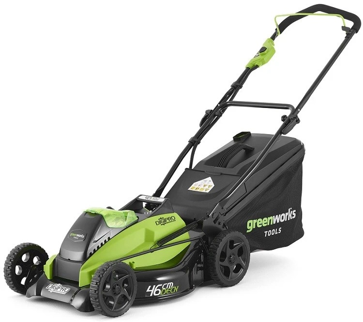 

Greenworks GD40LM45, Газонокосилка аккумуляторная