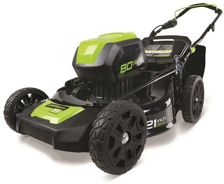 

Greenworks GD80LM51SP, Газонокосилка аккумуляторная