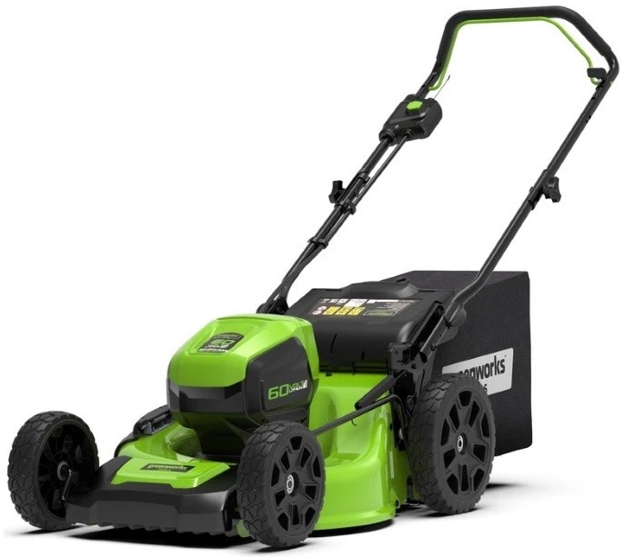 

Greenworks 60V GD60LM46HP, Газонокосилка аккумуляторная