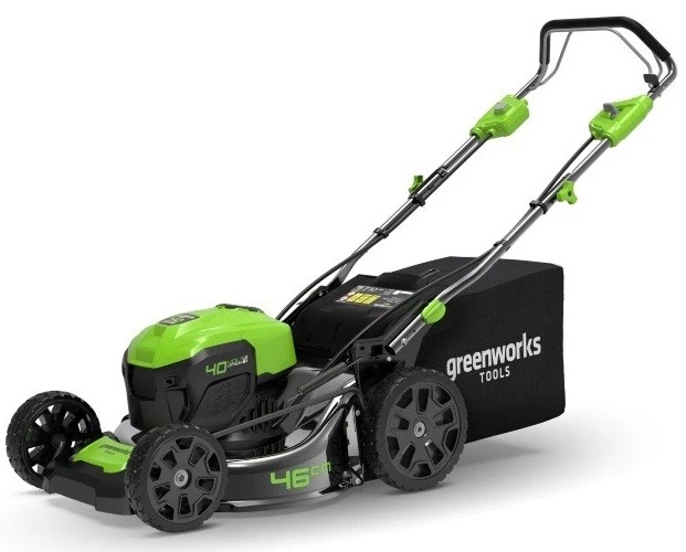 

Greenworks G-MAX 40V GD40LM46SP, Газонокосилка аккумуляторная